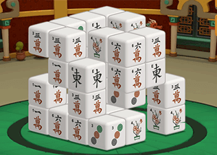 3D Shangai Mahjong Unlimited A challenging game of solitaire for